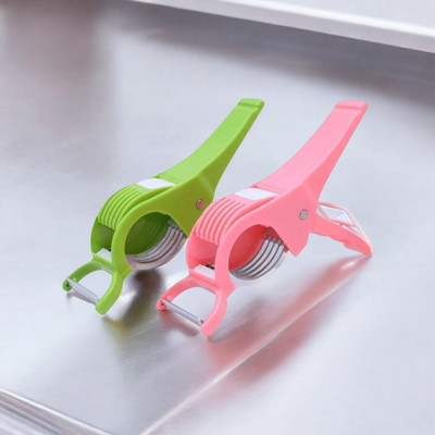 winger Multipurpose 2 in 1 Vegetable and Fruit Cutter & Peeler Vegetable & Fruit Chopper(2 vegetable cutter)