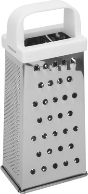 fackelmann 4 Sided Stainless Steel Universal Grater for Grating, Slicing, Zesting,Shredding Vegetable Grater(1 Grater)