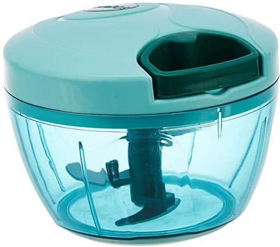 krisha Manual Vegetable Chopper WIth Stainless Steel Blade 450 ML Vegetable & Fruit Chopper(1 chopper)