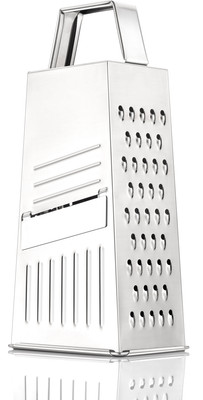 VNS Stainless Steel Multi Functional ,4 Side Vegetable Grater Vegetable & Fruit Slicer(1 Piece Vegetable Grater & Slicer|MATERIAL: Stainless Steel)