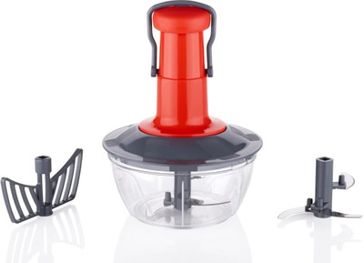 Gleba by Gleba Manual Food Processor Hand Pull String Garlic Mincer Onion Cutter for Veggies Vegetable Chopper(1 chopper)