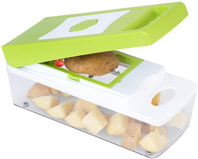 COWWAL'S GROUP Vegetable and Fruit Chopper Cutter Grater Slicer New01 Vegetable & Fruit Chopper(1 (5 )Cutter Blade)