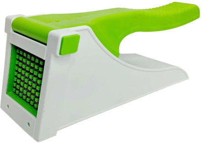 HASHFLOW French Fries Quick Cutter Plastic Machine Steel Blades Vegetable & Fruit Chopper(1 Vegetable Cutter - French Fries Chipser, Potato Chipser)
