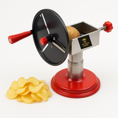 Esteem King Stainless Steel Potato Chips Maker also for Onion, Beet and Fruit Slicer Chopper Potato Slicer(1 chopper)