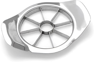 Gambit 8 Blade Heavy Duty Stainless Steel Vegetable, Melons & Stainless Steel Apple Cutter Slicer with 8 Blades and Handle Fruit Cutter Slicer Chopper Masher Dicer Apple Slicer Apple Slicer(1 pc Apple Slicer)
