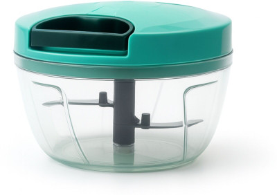 JIVEEX 2 in 1 450ml Manual Chopper with Steel Blades & Whisker for Vegetables & Fruits Vegetable & Fruit Chopper(1 chopper)