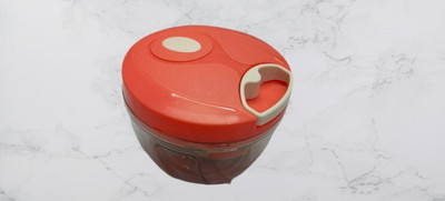 Rai by NA CS-450 P Vegetable & Fruit Chopper(1 x Manual food Chopper with Lid, 1 x 3-blade rotating cutter, 1 x Flour Mixer)