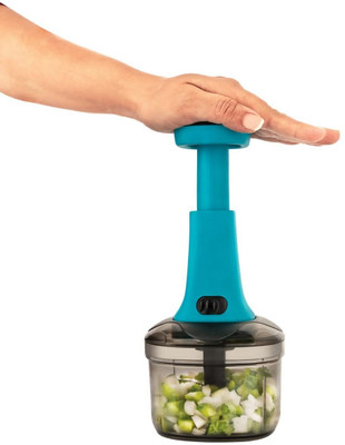 Tiwarikart by TIWARI BROTHERS ENTERPRISES QuickPress 500 – Hand Chopper with Whisk Vegetable & Fruit Chopper(1 chopper)