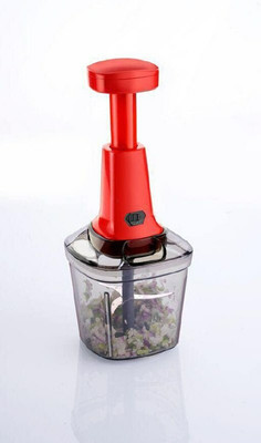 siddhi vinayak creation 5 BLADE PUSH CHOPPER 1100ML Vegetable & Fruit Chopper(1 chopper)