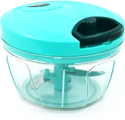 Ttash Manual Chopper - Vegetable & Onion Chopper With 3 Blades, 450ml, Vegetable & Fruit Chopper(set of 1 chopper)