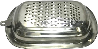 rushabh collections SQUARE Stainless Steel Square Shape Sharp Blade Food Grater Vegetable Grater(1 vegetables grater)