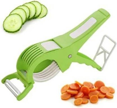 Shree Ganesh Enterprise VEG CUTTER MILTICOLOR Vegetable & Fruit Chopper(vegetable cutter)