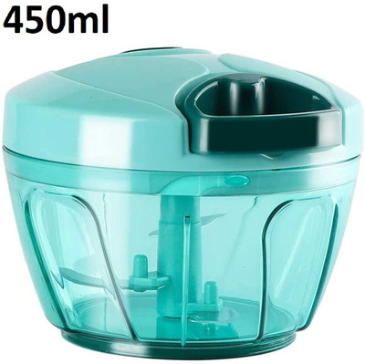 FIVANIO by Chopper manual cutter vegetable chopper 450ml for Vegetable, Onion, kitchen chopper etc Vegetable & Fruit Chopper(1 Chopper)