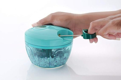 JILRA Mini Handy and Compact Chopper with Blades for Effortlessly Chopping Vegetable Vegetable & Fruit Chopper(1 x Chopper)