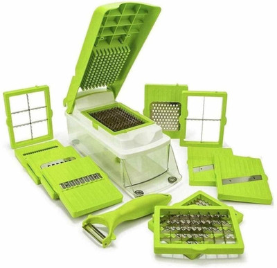 CRAFTWELL CW 13-in-1 Vegetable Chopper Multifunctional Vegetable Cutter Nicer Dicer Chopper Vegetable & Fruit Slicer(1 chopper)
