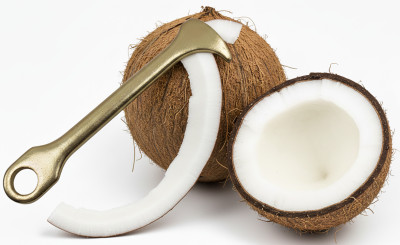 Greenrock Coconut Breaker with Coconut Peeler, Slicer Opener Rod ( PackOf 1) Coconut Slicer(1 chopper)