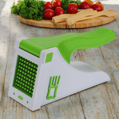 Metrolife French Fry Chipser | Potato Chipser | Vegetable Cutter Vegetable & Fruit Grater & Slicer(1)