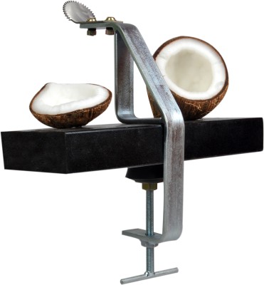 D&V ENGINEERING Table Top Coconut Scraper with Stainless Steel Blade Coconut Grater & Slicer(1 x Coconut Scraper)