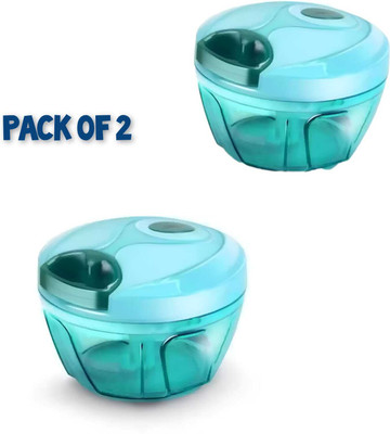 THE WARM CHEF Multipurpose Vegetable Chopper, Cutter Set pack of 2 Vegetable Chopper(2 chopper)