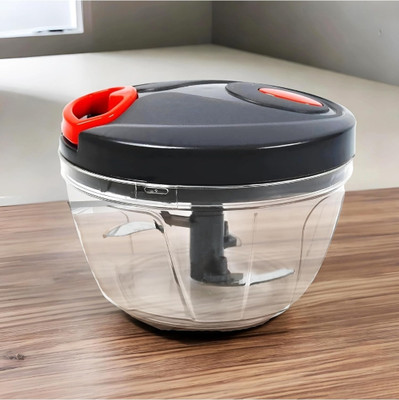 Genriece by MR Wonder Manual Lid Chopper MR Wonder Manual Lid Chopper 500ml Vegetable Chopper(1 chopper)