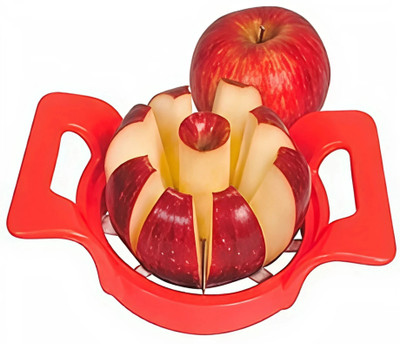 Elhify by NA Plastic and Stainless steel Apple/Fruits Cutter Apple Slicer(1 pcs slicer)
