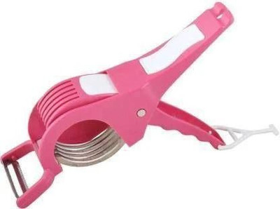 khodal 2 IN 1Plastic Vegetable Cutter with Peeler, Set of 1 Vegetable & Fruit Chopper Vegetable Grater & Slicer (1) Vegetable Slicer(1)