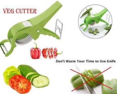 strot 2 in 1 Plastic vegetable and fruit cutter cum grater Vegetable & Fruit Grater & Slicer(Cutter)