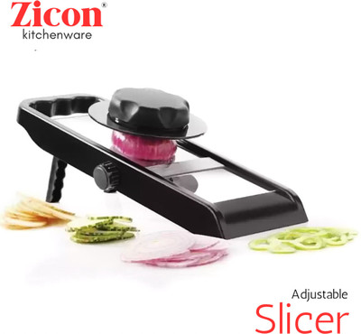 Zicon by KITCHENWARE Efficient Adjustable Vegetable Slicer , Slicer Cutter Machine , Potato Slicer Vegetable & Fruit Slicer(1)
