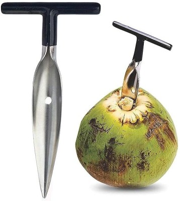 Prievado Stainless Steel Young Coconut Opener Tool, Coconut Opening Knife Coconut Chopper(1)