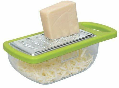 SWISS WONDER Cheese Grater Standard Collector Box Vegetable Grater & Slicer(1 x Vegetable/Cheese Grater)