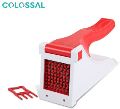 COLOSSAL Vegetable Slicer/Chopper | Kitchen Gadgets | Kitchen Tool Vegetable & Fruit Chopper(Potato Chipser | French Fries Chips Maker Machine | Snacks Cutter/Chipser)