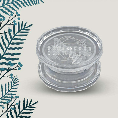 DeoDaap Multi-use Transparent Garlic Press Cutter Grinder Crusher Plastic Peeler Crusher Vegetable & Fruit Scraper(1pc Garlic Press Cutter)