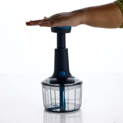 Oblivion Bingo Lock-Unlock Push Chopper ( 725ML ) Vegetable & Fruit Chopper(1 Pcs Chopper)