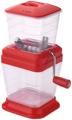 HOMESTIC by Kuber Industries Onion Cutter Chopper/Chilli Cutter/Vegetable Cutter with Lid (Red) Vegetable & Fruit Chopper(1 Piece Vegetable Cutter)