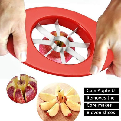 DMK Apple Plastic Cutter Apple Slicer(1 Hand Chopper)