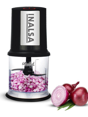 Inalsa Electric Vegetable & Fruit Chopper(Main Unit, Blade Instruction Manual)