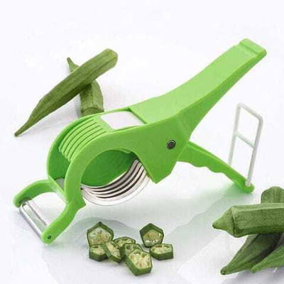 magicflex 2 in 1 Multi Vegetable Cutter with Peeler Vegetable & Fruit Slicer(1 Pcs Vegetable Cutter)