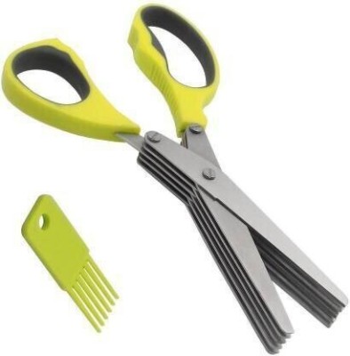 WINCY Stainless Steel 5 Blade Kitchen Scissors Vegetable & Fruit Chopper(1 Chopper)