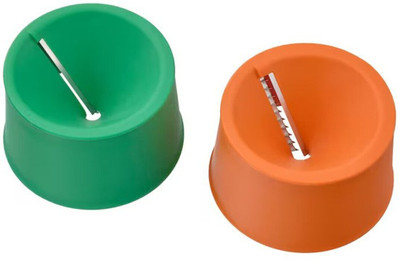 IKEA Vegetable slicer, set of 2, bright orange/bright green Vegetable Slicer(2)