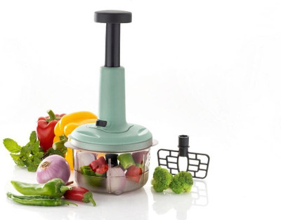 Primo Cleats Push Chopper Hand Push Chopper 900 ML Vegetable & Fruit Chopper(Pack of 1)