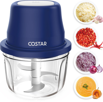 Costar Rechargeable Mini Electric Chopper Electric Vegetable & Fruit Chopper(1 Electric Chopper, 1 Charging Cable)