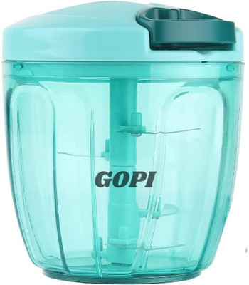 gopi by GopiStore 1000 ml New Premium Green Vegetable & Fruit Chopper(1 Chopper)