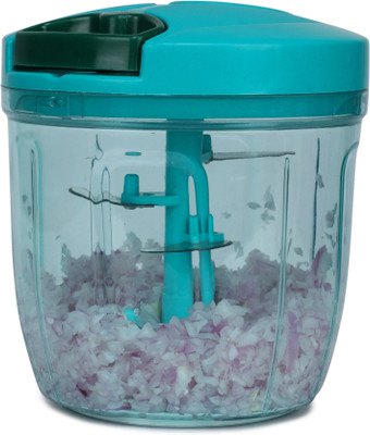 Hornbills Handy Chopper For Vegetable & Fruit Chopper(1 Chopper, 1000ml, Green)