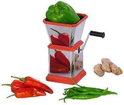 Romp and Role by Romp And Role Tiptop Chilly Cutter and Steel Blade for Onion, Chilly, Dry Fruit & Vegetable Vegetable Chopper(1)