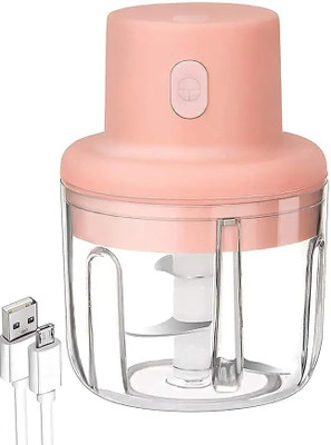 RadheEssentials USB Mini Chopper Electric Vegetable & Fruit Chopper(1 chopper , 1 USB Cable)