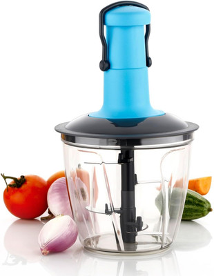 COOKCRAFT by Cook Craft CookCraft Hand Push Chopper with 3 Stainless Blade and Dough Maker Vegetable Chopper(1 chopper)