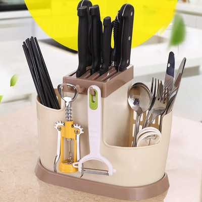 Shree Ganesh Enterprice Empty Cutlery Holder Case(MULTICOLOR  Holds 15 Pieces)