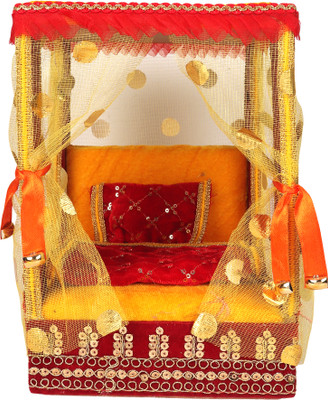 STAGLINE Laddu Gopal / Thakur ji Maharaja Bed -Size-0 to 8 no Kanhaji Wooden All Purpose Chowki(Orange, Maroon, Yellow, Pack of 1) deal from flipkart STAGLINE Laddu Gopal / Thakur ji Maharaja Bed -Size-0 to 8 no Kanhaji Wooden All Purpose Chowki(Orange, Maroon, Yellow, Pack of 1) deal from flipkart