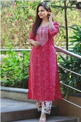 Pravi Design Women Kurti Pant Set