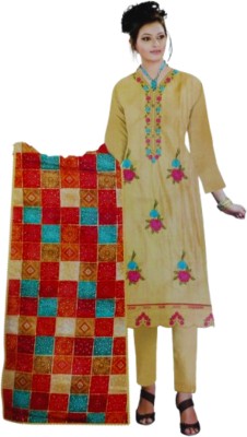 TAVISHA Cotton Silk Blend Women Churidar